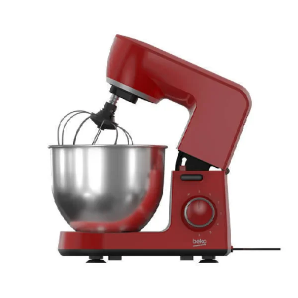 Beko Stand Mixer with Stainless Steel Bowl 5 Liter Red 1500 Watt  MM5371-8916063200