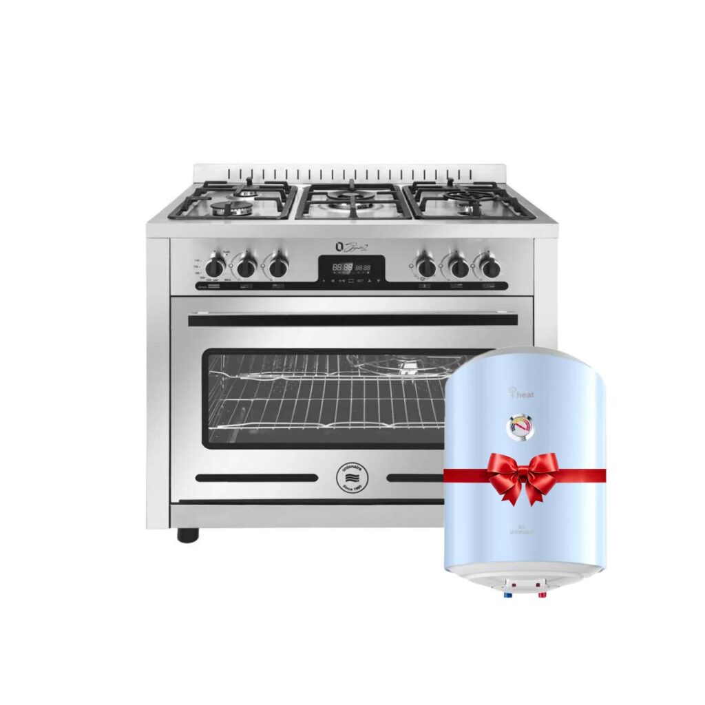 Unionaire O-Signature 2 Cooker 5 Burners Gas Stainless Steel 