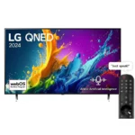 LG 65 Inch 4K UHD Smart QNED TV with Built in Receiver  65QNED80T6B