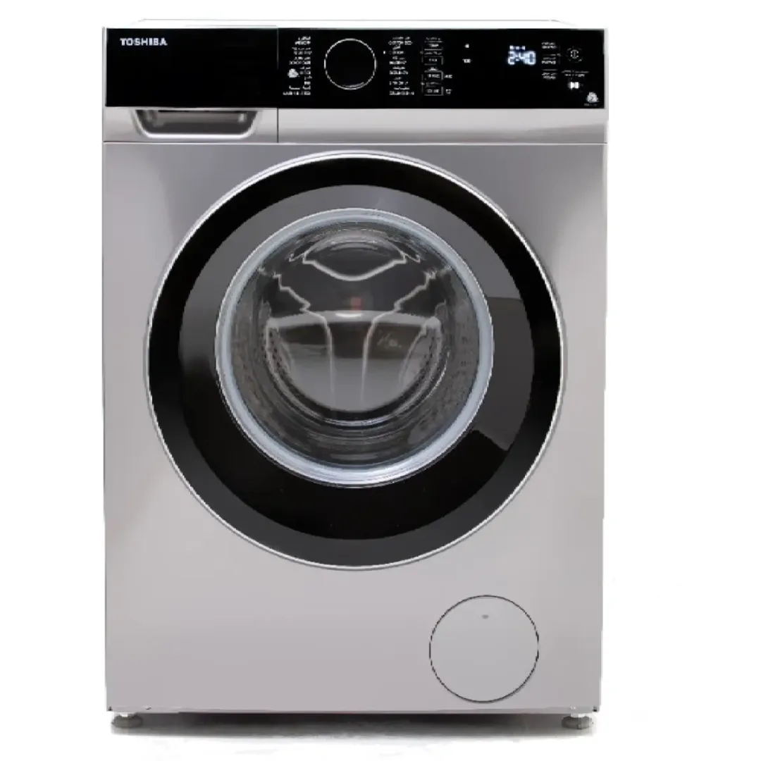 Toshiba Front Load Automatic Washing Machine 8 KG Inverter Motor Silver TW-BJ90M4EG(SK)