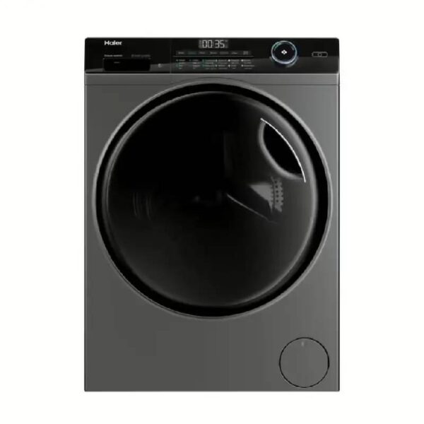 غسالة هاير 8 كيلو تحميل امامي انفرتر  فضي HW80-B14959S6TU1