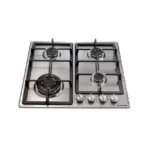 Kenwood Built In Hob 60 Cm Gas 4 Burners Stainless Steel HOB60.000SS