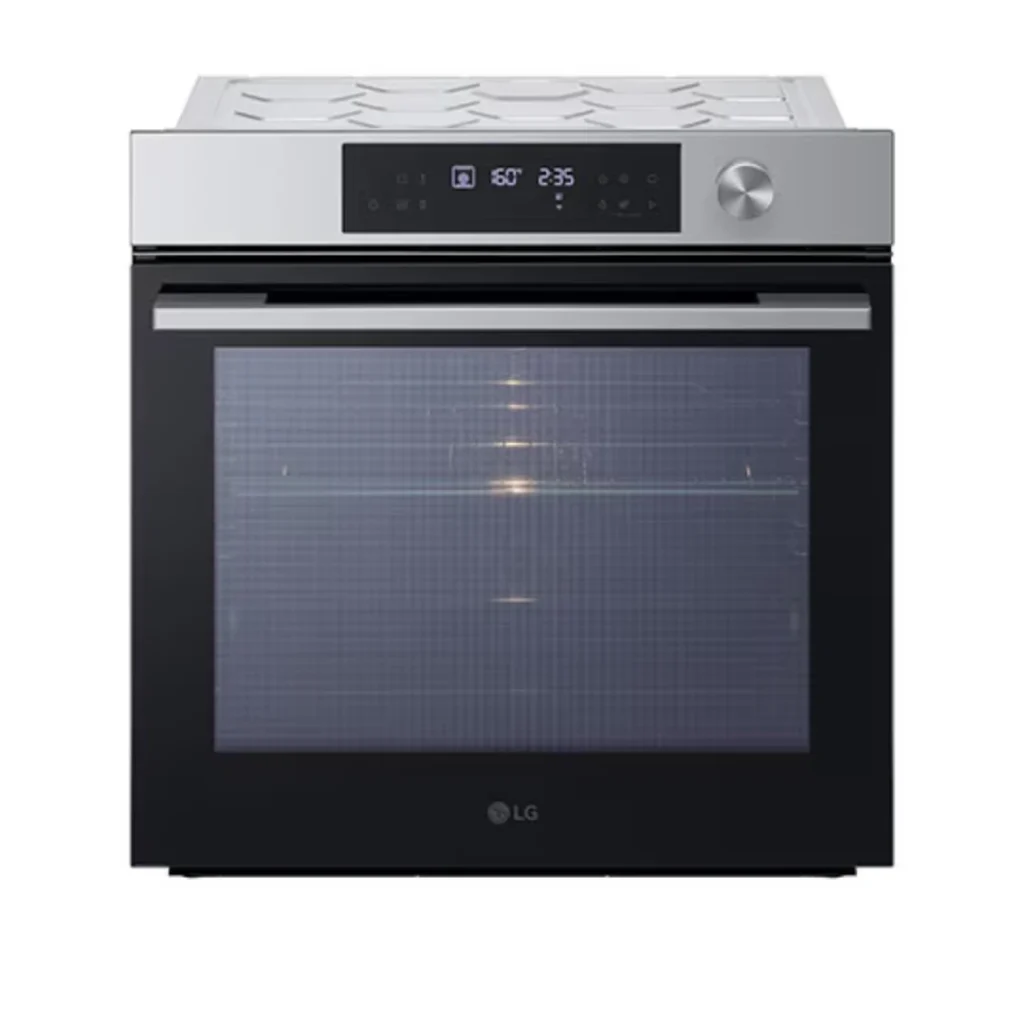 LG Insta View Built-in Electric Oven 60 Cm 76 Liters with Air Fry Black and Silver WSED7613S
