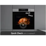 LG Insta View Built-in Electric Oven 60 Cm 76 Liters with Air Fry Black and Silver WSED7613S