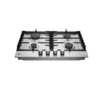 LG Built-in Hob 60 Cm Gas 4 Burners Cast Iron Stainless Steel HU641BBG