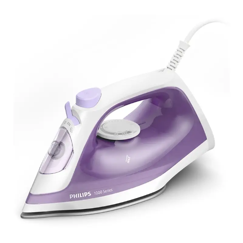 Philips Steam Iron 1800 Watt Ceramic Violet × White DST1020/36