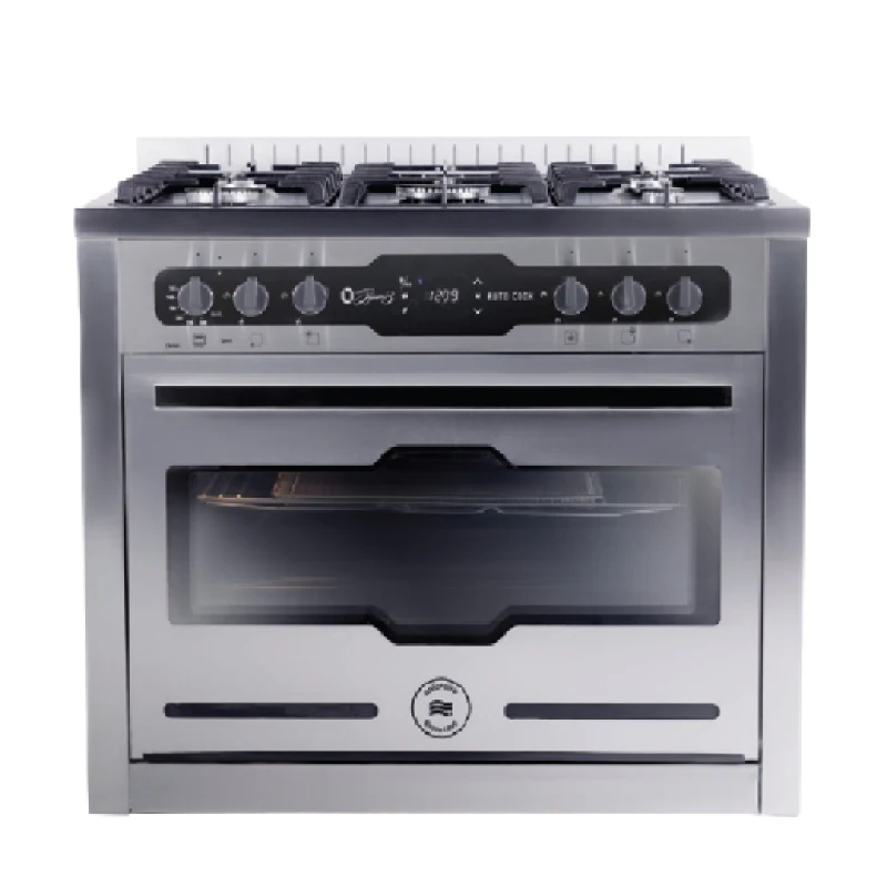 Unionaire O-Signature 3 Gas Cooker 5 Burners Stainless Steel C69SSGC383ICPSF1CHOS32WAL