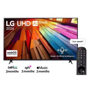 LG TV 65 Inches 4K UHD Smart LED 65UT80006LB