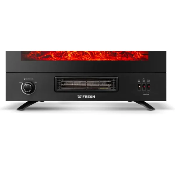 Fresh Fire Electric Heater 2000 Watt Black 17062