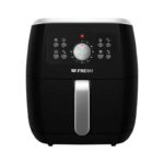 Fresh Air Fryer 7 Liter 1800 W X-Large Black × Silver FAF-M1800B