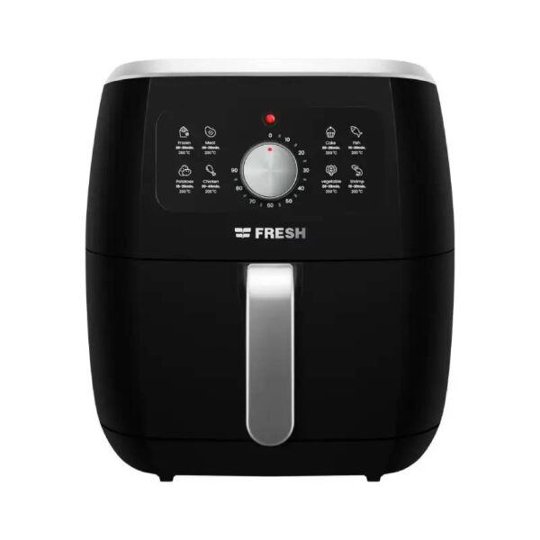 Fresh Air Fryer 7 Liter 1800 W X-Large Black × Silver FAF-M1800B