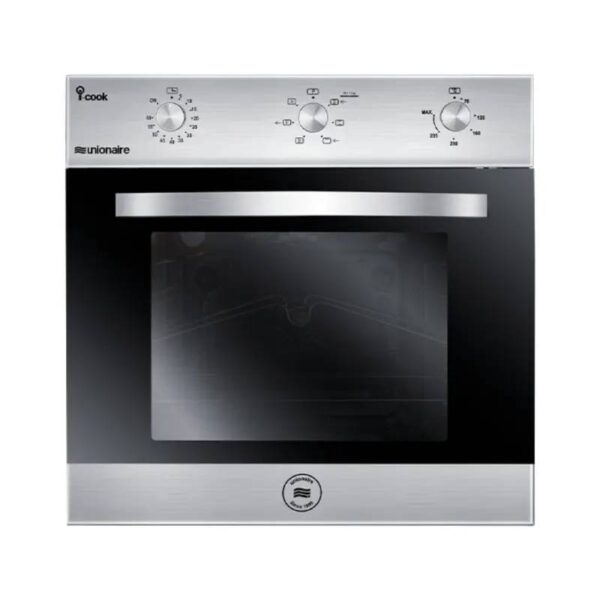 Unionaire Built-in Electric Oven 60 Cm Grill Silver BO66S119EFAL