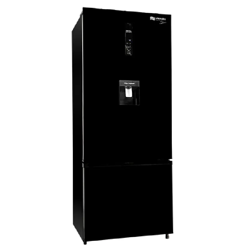 Unionaire Max Cool Refrigerator 420 Liters Combi Glass Digital with Dispenser Black URN-600CEPBLG1A-DXHRBL