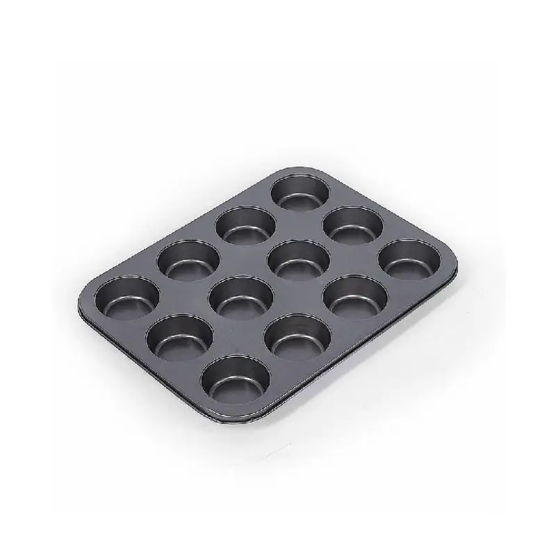 Cupcake Mold 12-Cup Tefal Black