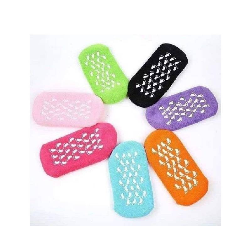 Silicone Gel Socks For Moisturizing, Softening And Healing Cracked Heels