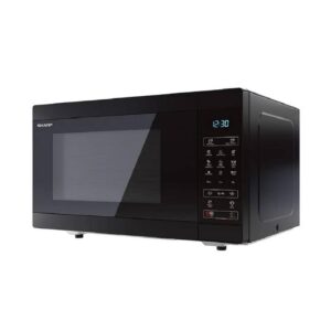 ميكروويف شارب 25 لتر شواية 900 واط 8 قوائم اسود R-250MGR-BK2