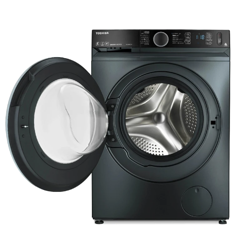 Toshiba Washing Machine 10.5 Kg Dryer 7 Kg Steam Smart, Wi-Fi Inverter 1400 RPM Grey TWD-BM115GF4EG(MK)