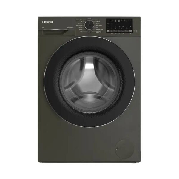 Hitachi Automatic Washing Machine 8 Kg Inverter Grey BD-80YFVEM