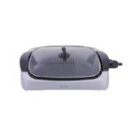 Kenwood Grill 2000 Watt Pyrex Lid Silver × Black HG266