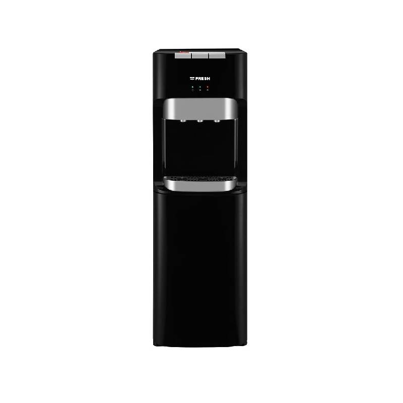 Fresh Water Dispenser Hot, Cold, and Normal, 3 Taps, Black - FW-16VBB