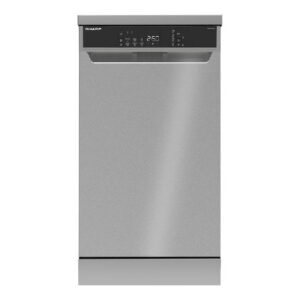 غسالة اطباق شارب 10فرد 6 برامج تركي فضي QW-V610-SS