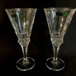Glass set Bohemian Czech
