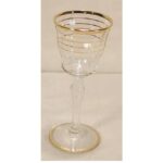 Glass set Bohemian wide lines