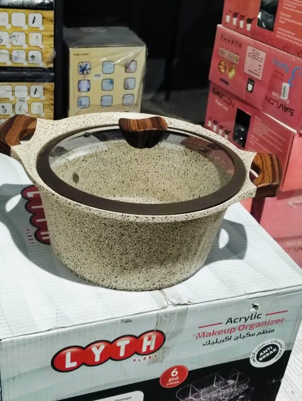 Granite Pot Set 12P Valez Hikaya CREAMY