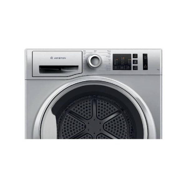 Ariston Front Loading Dryer Digital 8 Kg Silver NTCM10 8BS EX