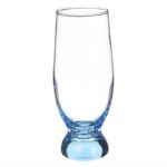 Aquatic Glass Cups Set Blue 370CC