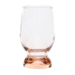 Aquatic Tea Glass Set 6 Pieces Pink 220CC