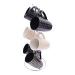 Café mug set 6 Pieces Hilton on Lotus FM stand 1029