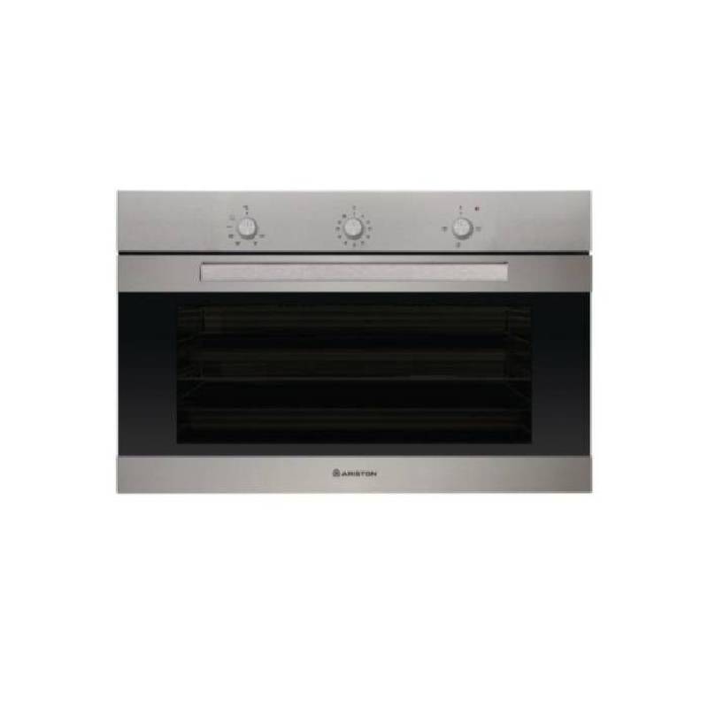 Ariston Built-in Gas Oven 90 cm with Gas Grill Stainless Steel GGSM53IXA30