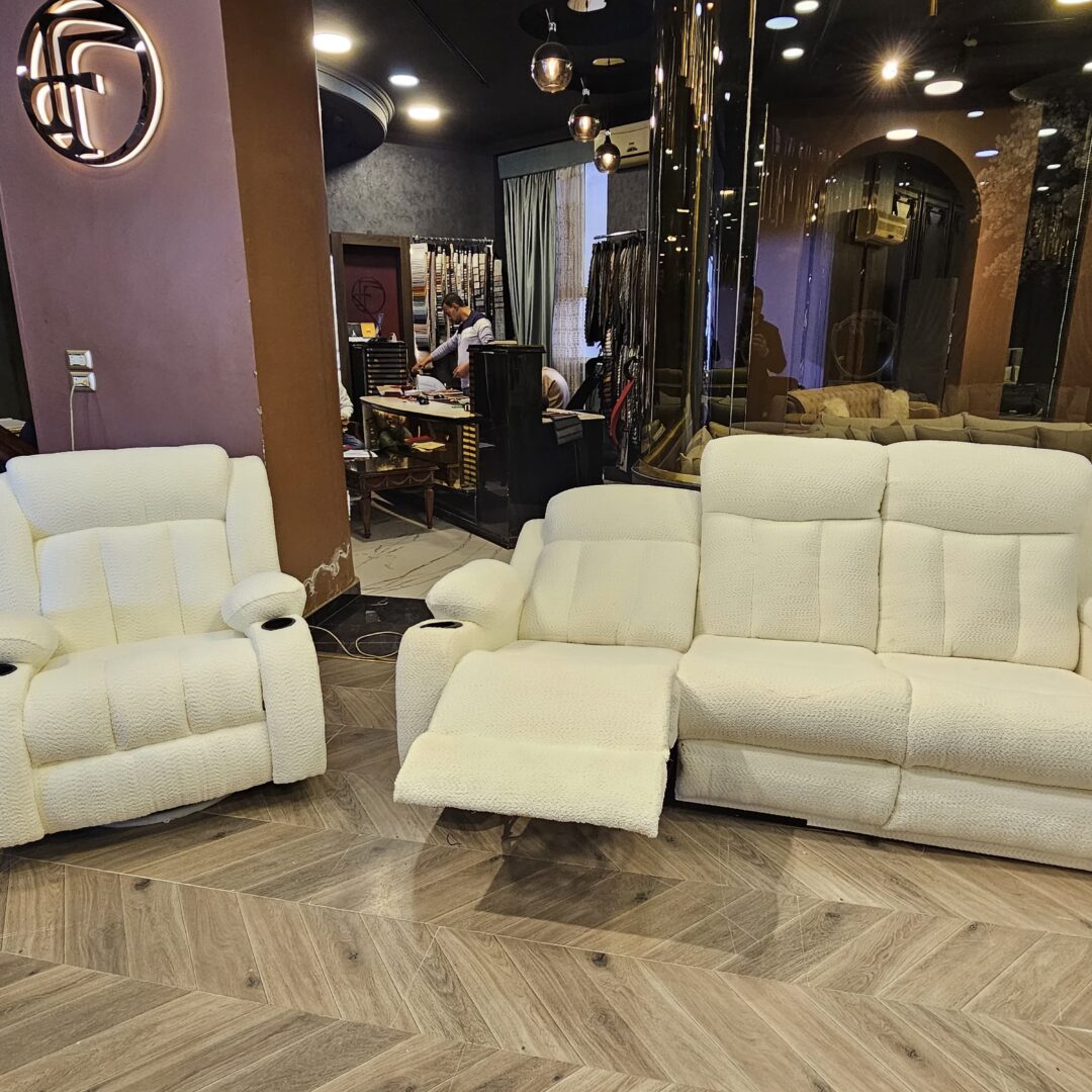 Lazy Corner Sofa With Full Control Unit (Fridge + Electric + Massage) Size 310×200 cm