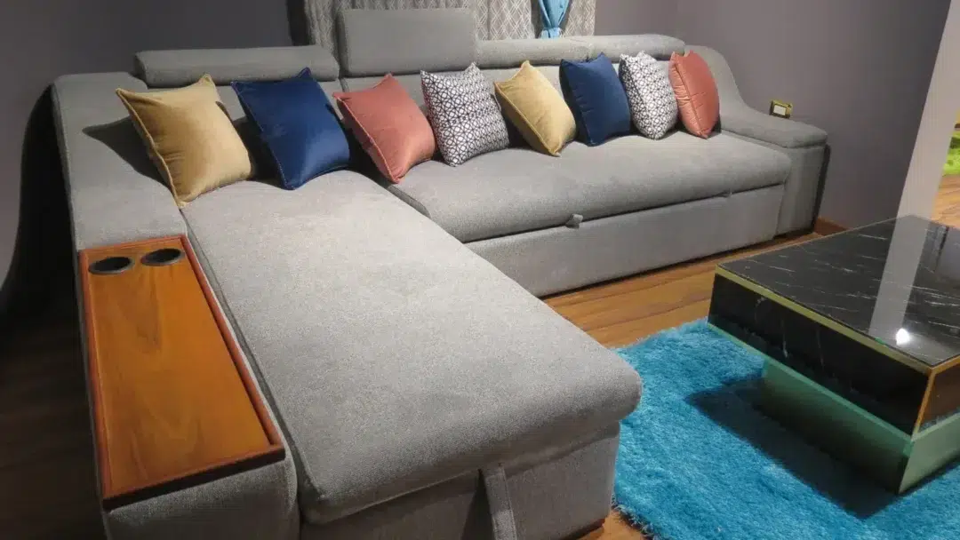 Ariana Corner Sofa Bed with Storage