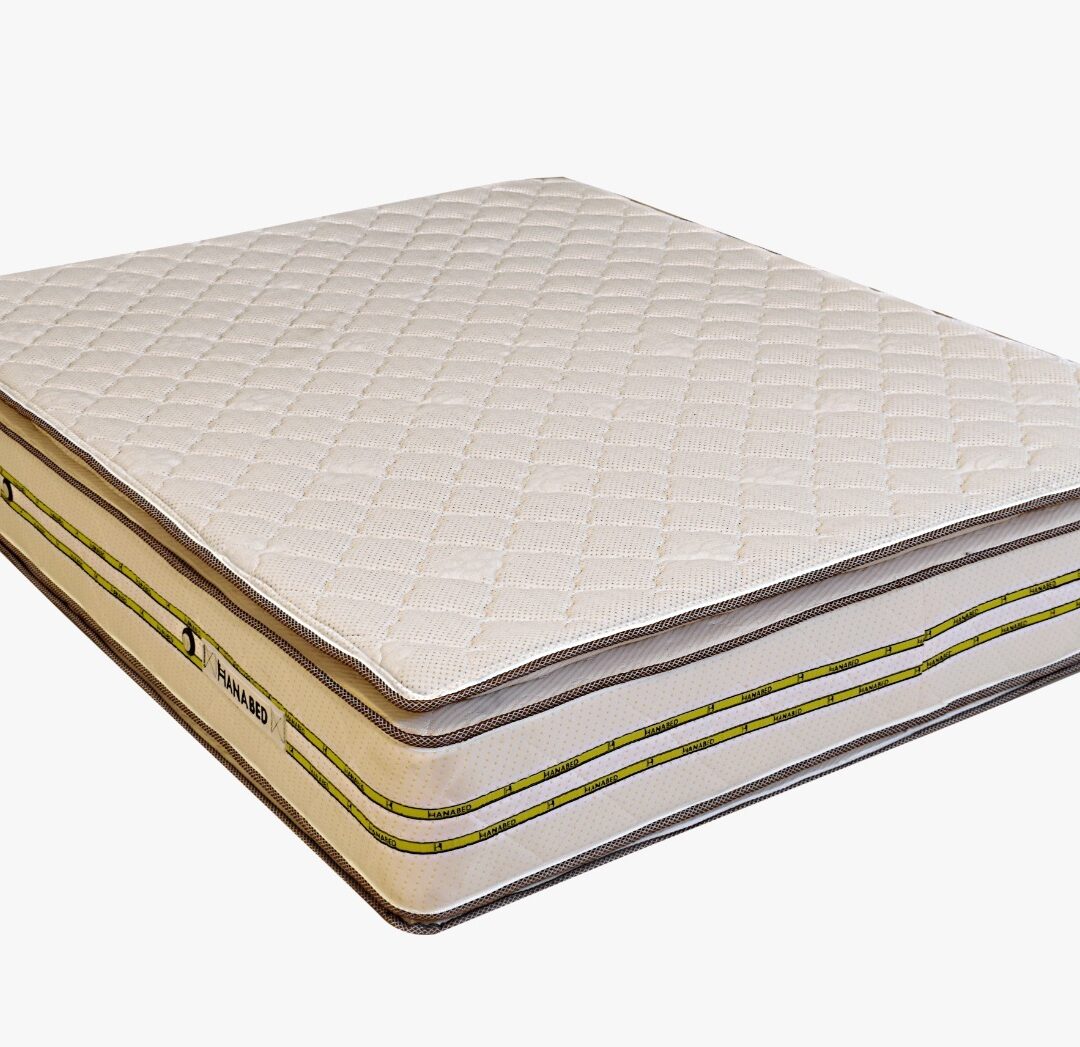 Hanabed Elegance Blue Top Mattress 36 Cm Width 190/200 Cm