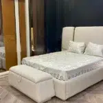 غرفة نوم جيفنجي الفاخرة بخشب الزان الأحمر