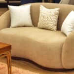 Lecce Sofa Set 5 Pieces Red Beech Wood