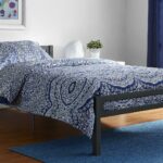 Steel Bed With Wood Slats 200×120 cm Bed.10