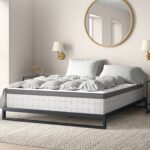 سرير ستيل مع الواح خشبية 200×160 سم Bed.13