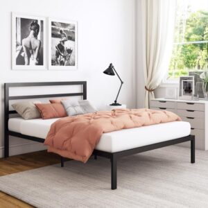سرير ستيل مع قاعدة خشب 200×160 سم Bed.15