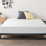 سرير ستيل Bed.21 مع قاعدة خشب ملل مقاس 200×180 سم