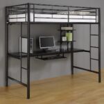 سرير معدني مع الواح خشبية 200×100×180 سم Bed.28