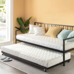 Bed.3 سرير معدني 200×100×100 سم بتصميم عملي مقاس
