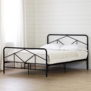 سرير ستيل Bed.4 + خشب ملل مقاس 200×120 سم
