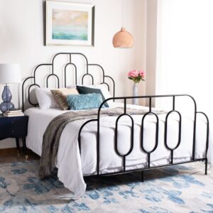 سرير ستيل مع الواح خشبية 200×160 سم Bed.6