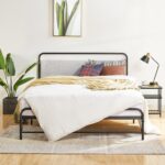 سرير ستيل مع الواح خشبية 200×160 سم Bed.8