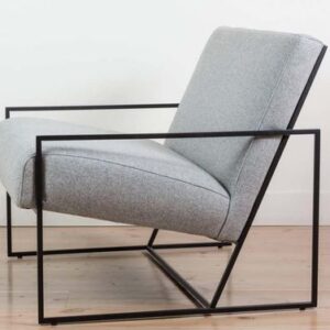 كرسي مُنجّد من الستيل مقاس 80×80×80 سم Chair.1