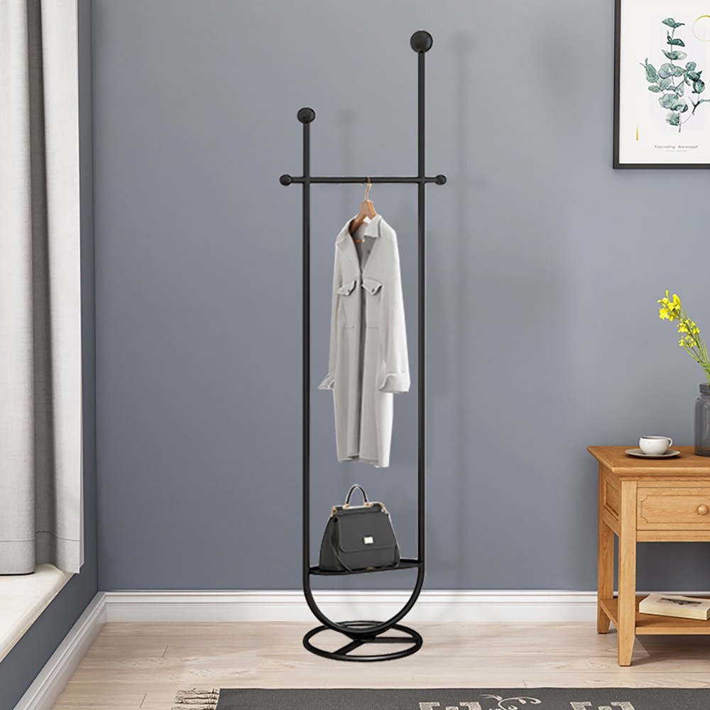 Steel Clothes Hanger Stand - Cloths Hanger.7 - 40×40×180 cm