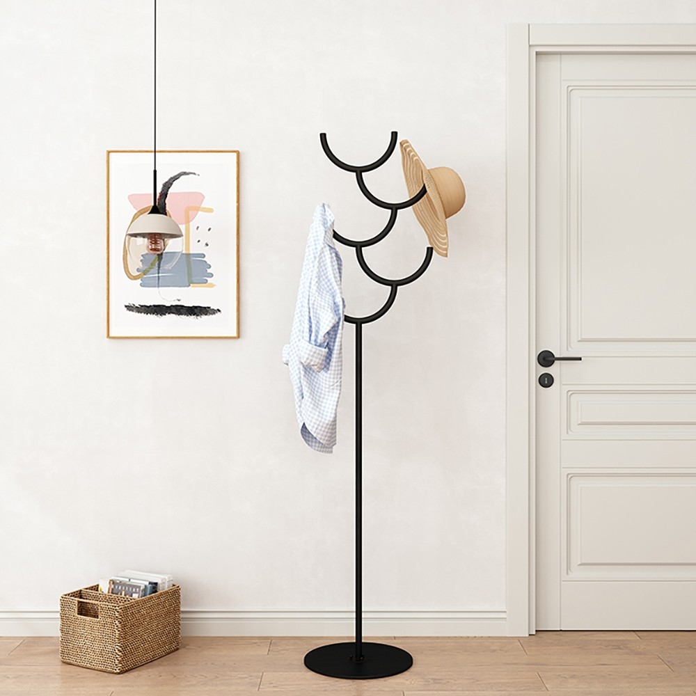 Steel Clothes Hanger Stand - Cloths Hanger.8 - 35×35×175 cm
